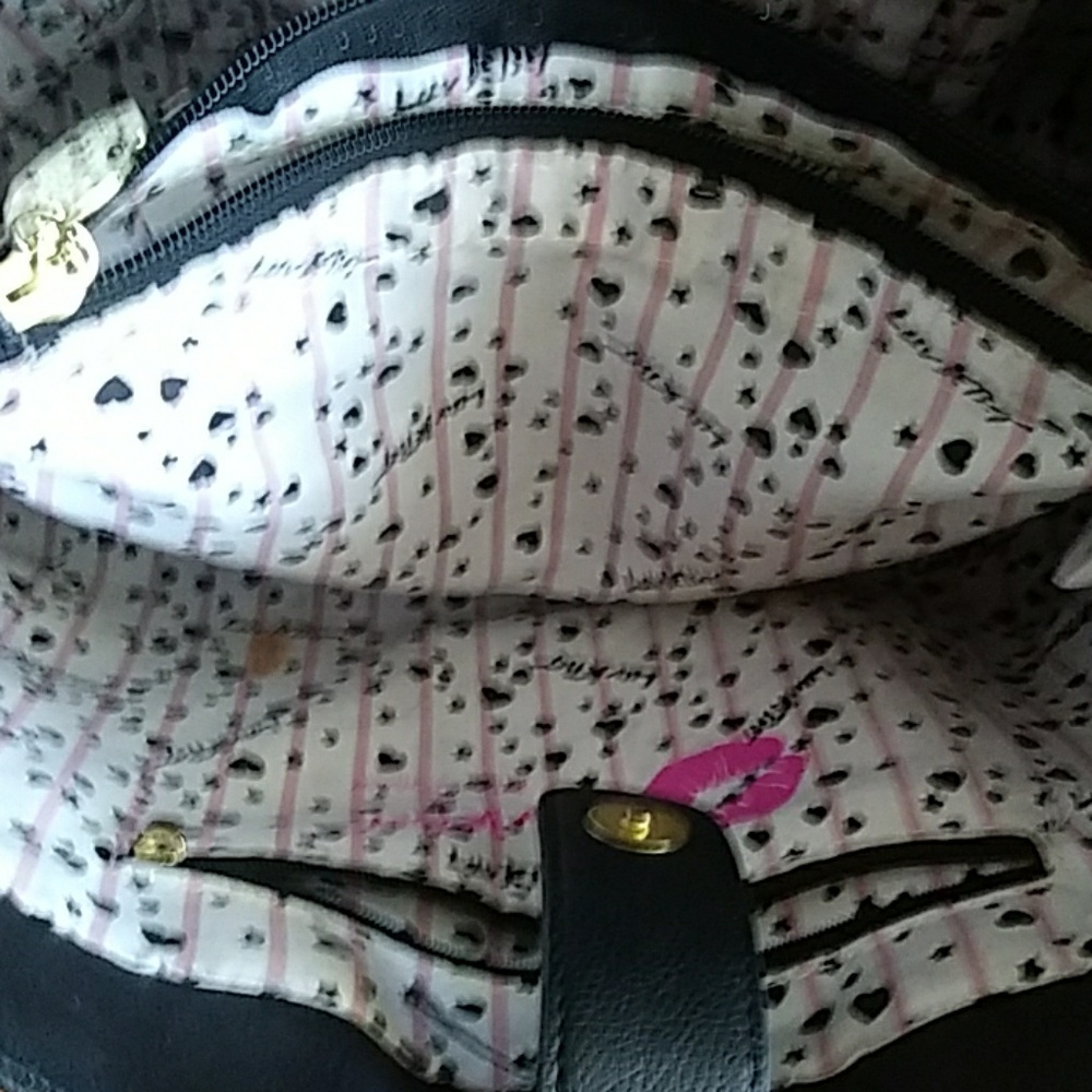 Betsy Johnson Rainbow Satchel - Picture 3 of 5